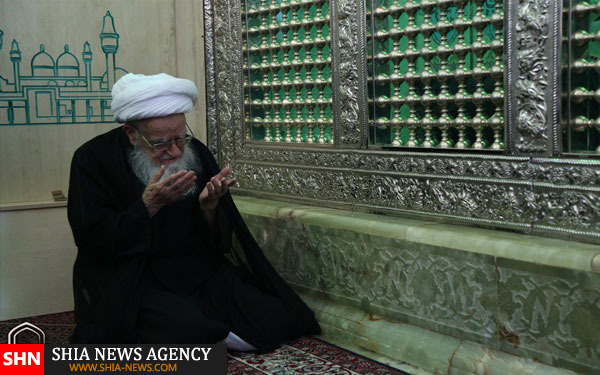 تصاویر حضور آیت الله صافی در امامزاده موسی مبرقع(ع) تصاویر حضور آیت الله صافی در امامزاده موسی مبرقع(ع)