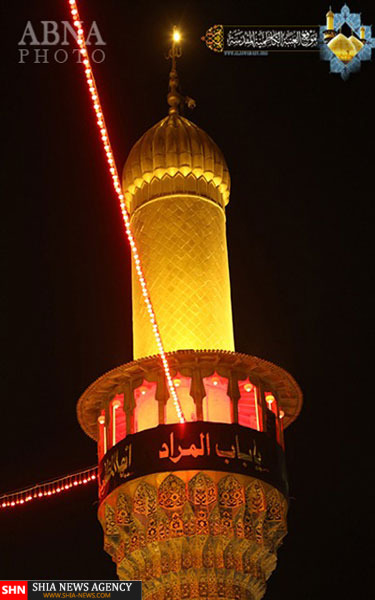 کاظمین سیاه‌پوش عزای شهادت حضرت امام جواد(ع)