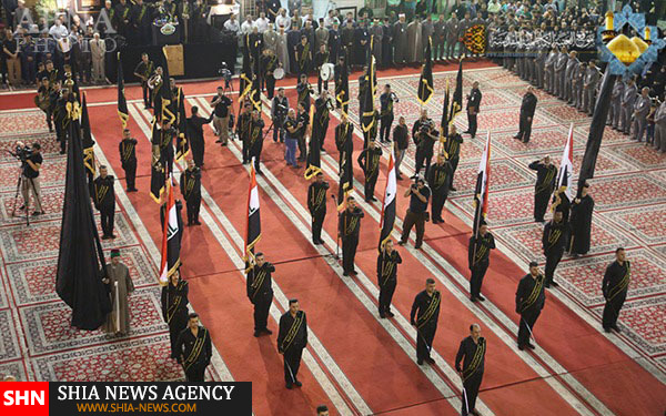 کاظمین سیاه‌پوش عزای شهادت حضرت امام جواد(ع)