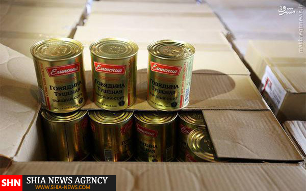 کمک‌های انسان دوستانه روسیه به سوریه + تصاویر