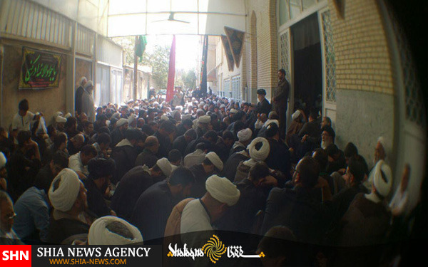 مراسم عزاداری سالروز شهادت امام جواد (ع) در بیت آیت الله وحیدخراسانی