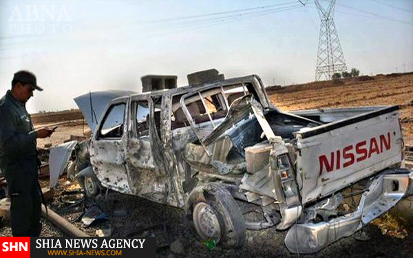 تصاویر انهدام مخفی‌گاه داعش در غرب سامراء