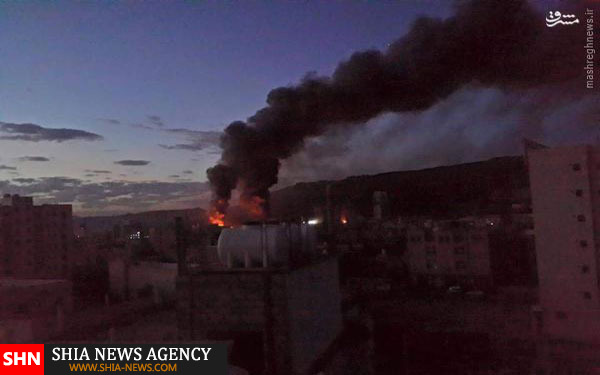 بمباران سفارت عمان در صنعا+تصاویر