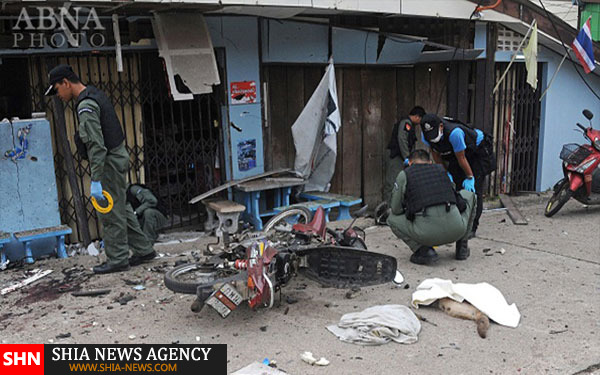 وقوع انفجارهای تروریستی در استان مسلمان نشین تایلند+ تصویر