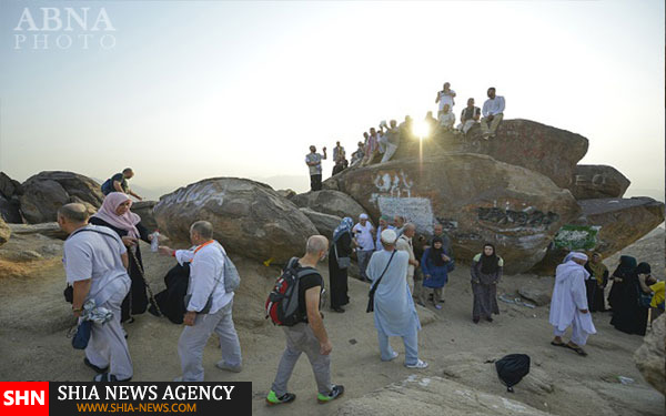 تصاویر حضور حجاج در غار ثور
