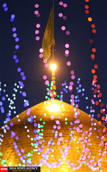تصاویر چراغانی حرم مطهر امام رضا (ع) تصاویر چراغانی حرم مطهر امام رضا (ع)