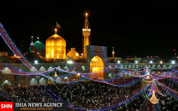 تصاویر چراغانی حرم مطهر امام رضا (ع) تصاویر چراغانی حرم مطهر امام رضا (ع)
