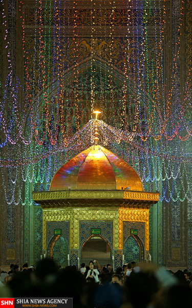 تصاویر چراغانی حرم مطهر امام رضا (ع) تصاویر چراغانی حرم مطهر امام رضا (ع)
