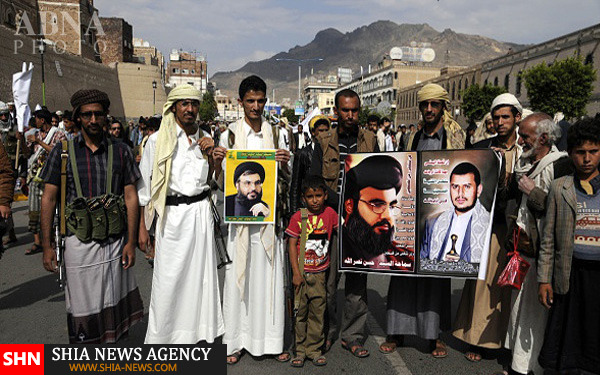 تظاهرات گسترده علیه جنایات جنگی رژیم سعودی در صنعاء + تصاویر