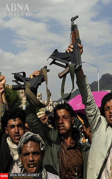 تظاهرات گسترده علیه جنایات جنگی رژیم سعودی در صنعاء + تصاویر