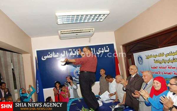رقص عربی در مراسم تجلیل از حافظان قرآن+ تصاویر