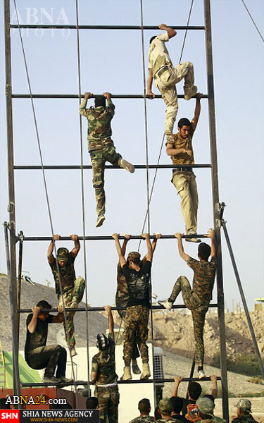 حشد شعبی شدن آسان نیست+ تصاویر