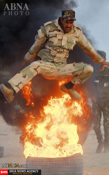 حشد شعبی شدن آسان نیست+ تصاویر