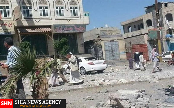 حمله جنگنده‌های سعودی به هتلی در صنعا+ تصاویر