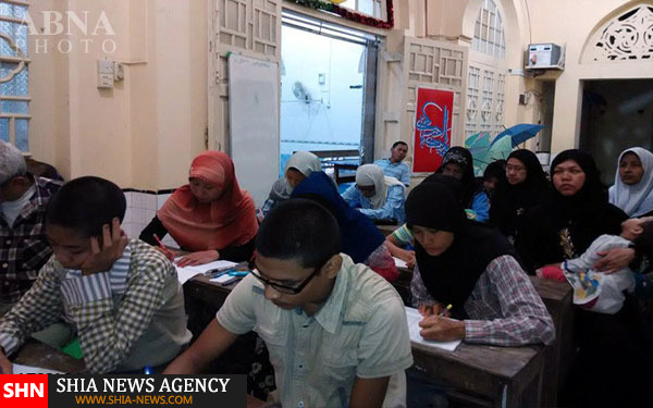 تصاویر آموزش تعالیم شیعی در کشور بودائیان افراطی