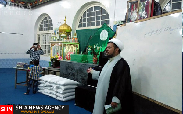 تصاویر آموزش تعالیم شیعی در کشور بودائیان افراطی