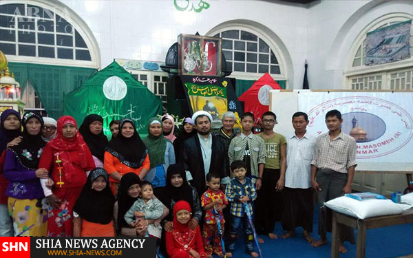 تصاویر آموزش تعالیم شیعی در کشور بودائیان افراطی