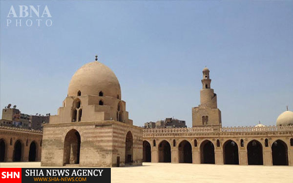 عبارت علی ولی الله در مسجد تاریخی مصر + تصاویر