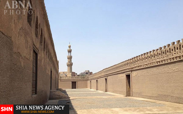 عبارت علی ولی الله در مسجد تاریخی مصر + تصاویر