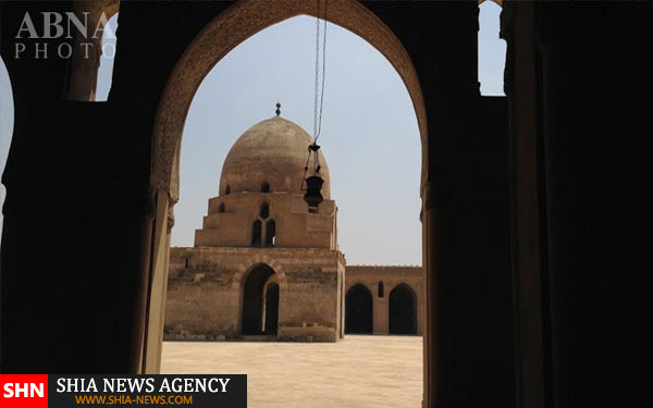 عبارت علی ولی الله در مسجد تاریخی مصر + تصاویر