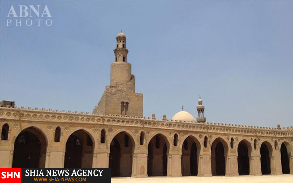عبارت علی ولی الله در مسجد تاریخی مصر + تصاویر