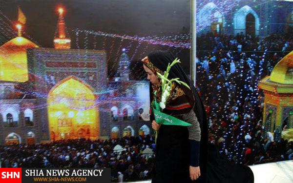 تصاویر گلباران حرم مطهر رضوی تصاویر گلباران حرم مطهر رضوی