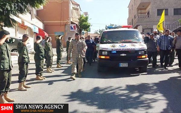 تصاویر بدرقه شهید جوان حزب الله به سوی بهشت