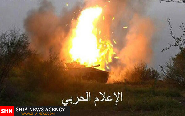 تسخیر ستون زرهی ارتش سعودی+ تصویر