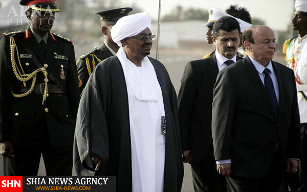 فرش قرمز عمر البشیر برای رئیس جمهور مستعفی یمن + تصاویر