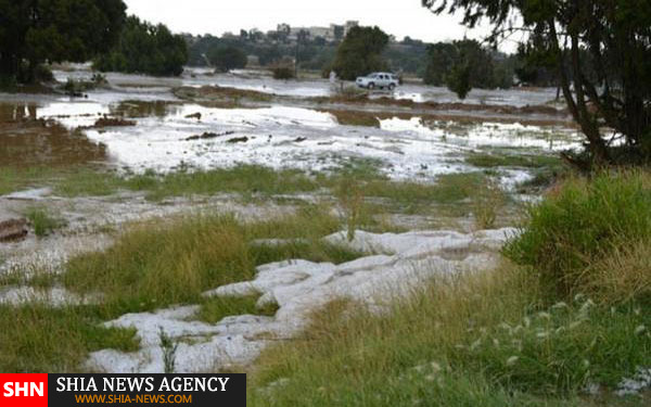 تصاویر باران در حرم امن الهی