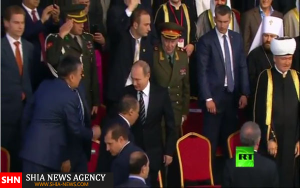 افتتاح بزرگترین مسجد اروپا در مسکو با حضور پوتین، اردوغان و محمود عباس+ تصاویر