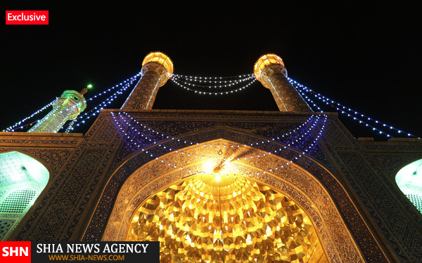 حال و هوای زائران حرم مطهر حضرت فاطمه معصومه سلام الله علیها در شب عیدالله الاکبر، عید غدیر خم حال و هوای زائران حرم مطهر حضرت فاطمه معصومه سلام الله علیها در شب عیدالله الاکبر، عید غدیر خم