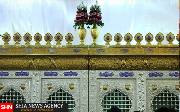 رونمایی از دو نیم ضریح مقام علمدار در خیمه‌گاه