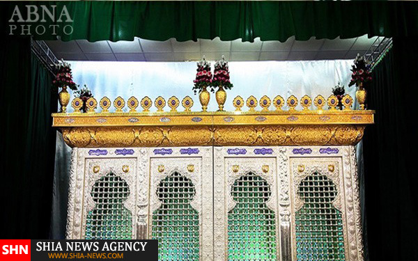 رونمایی از دو نیم ضریح مقام علمدار در خیمه‌گاه