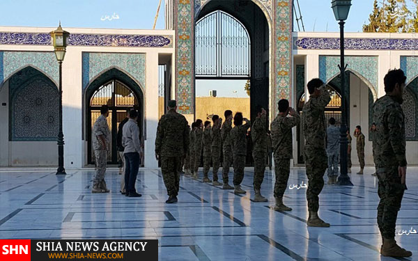 آخرین وداع سردار همدانی با حضرت زینب(س) +تصاویر آخرین وداع سردار همدانی با حضرت زینب(س) +تصاویر