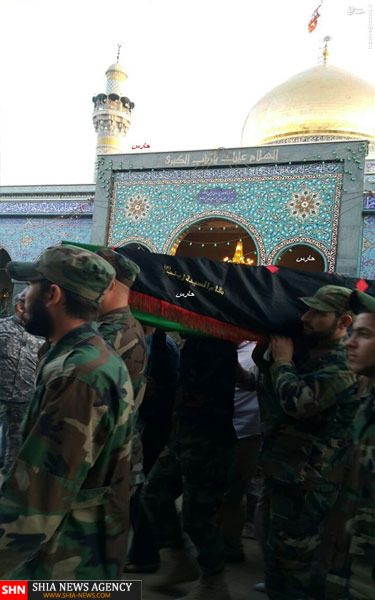 آخرین وداع سردار همدانی با حضرت زینب(س) +تصاویر آخرین وداع سردار همدانی با حضرت زینب(س) +تصاویر