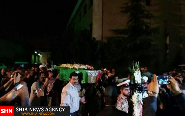 تصاویری از ورود پیکر شهید سردار حسین همدانی به کشور تصاویری از ورود پیکر شهید سردار حسین همدانی به کشور