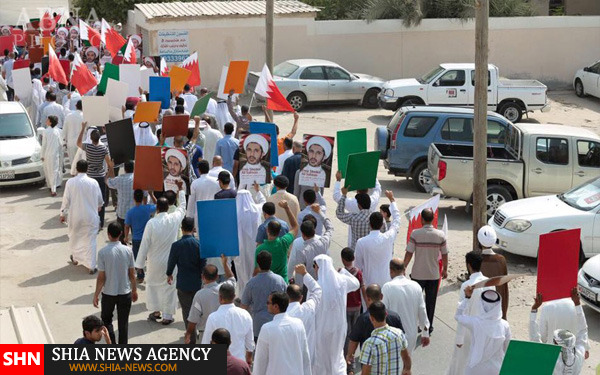 تصاویر تظاهرات در بحرین برای آزادی شیخ علی سلمان