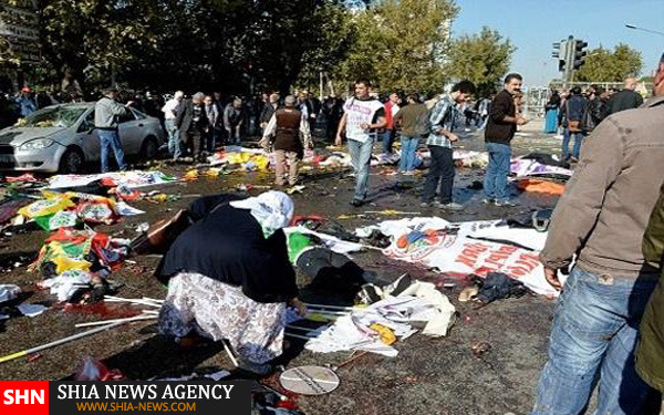 انفجار مهیب در پایتخت ترکیه + تصاویر