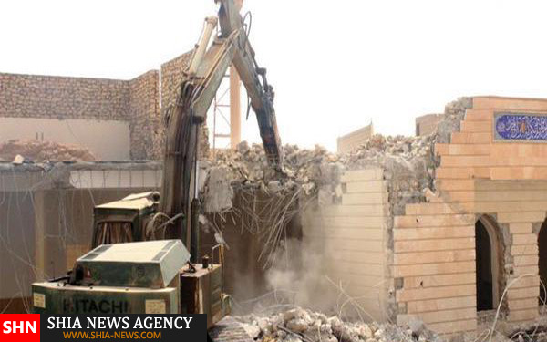 توهین و آتش زدن شعائر حسینی توسط داعش + تصاویر