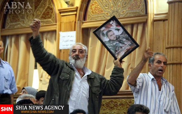 تجلیل نخست وزیر سوریه از خانواده شهدا و جانبازان + تصویر