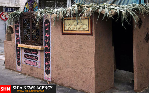 تصاویر آماده سازی هیئت های عزاداری در تهران