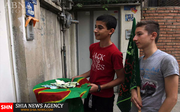 تصاویر آماده سازی هیئت های عزاداری در تهران