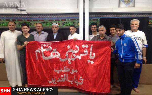 تصویر آماده سازی حسینیه شیعیان شهر سیدنی