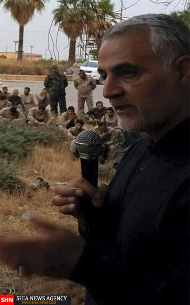 سردار سلیمانی هم‌اکنون در سوریه است+ تصاویر
