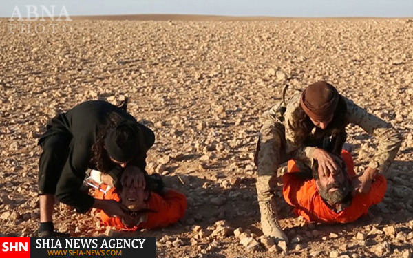 ذبح فجیع دو مرد سوری به دست داعش + تصاویر (+18)