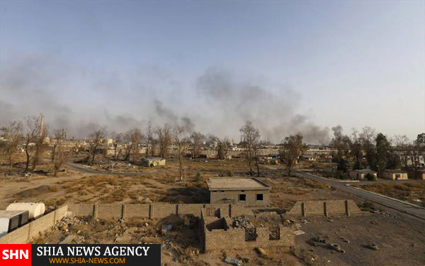 تصاویر میدان جنگ با داعش در بیجی عراق