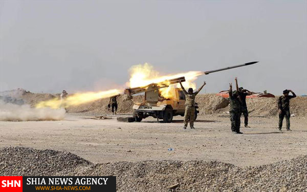 تصاویر میدان جنگ با داعش در بیجی عراق