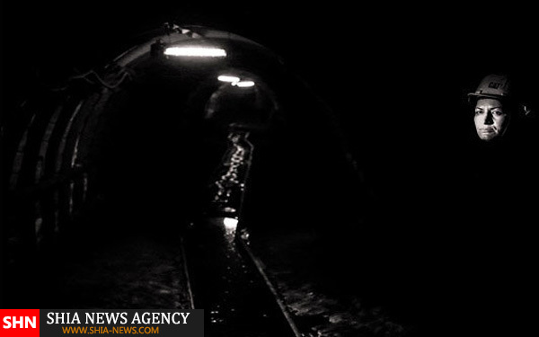 زنی که پا به پای مردها در معدن کار می‌کند + تصاویر