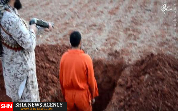 اعدام فجیع دو لیبیایی بدست داعش+تصاویر